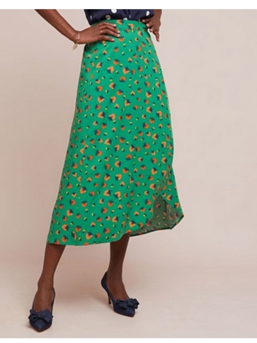 Anthropologie Colloquial Wrap Skirt 🍓